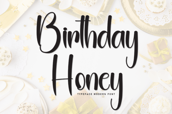 Birthday Honey: A Whimsical Script Handwritten Font