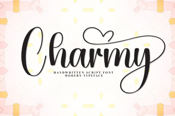 Charmy Script Font for Elegant Craft Designs