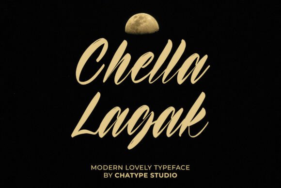 Chella Lagak: A Vintage Script Typeface for Editorial Design