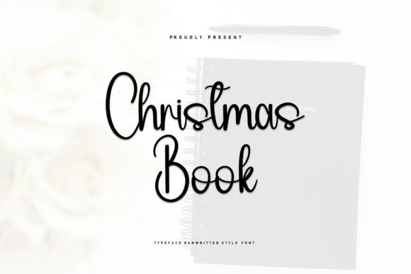 Christmas Book Font for Digital Design