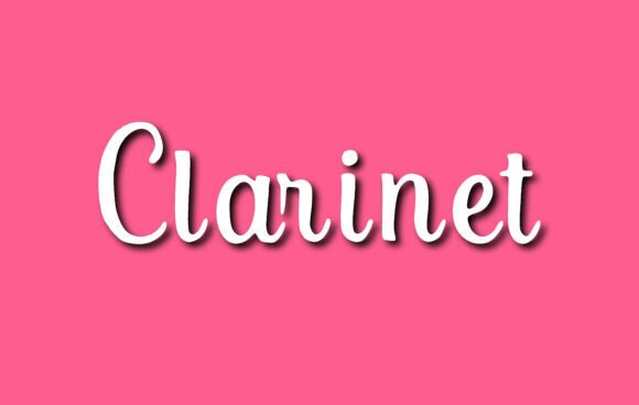Clarinet: A Smooth Script Font for Editorial Design