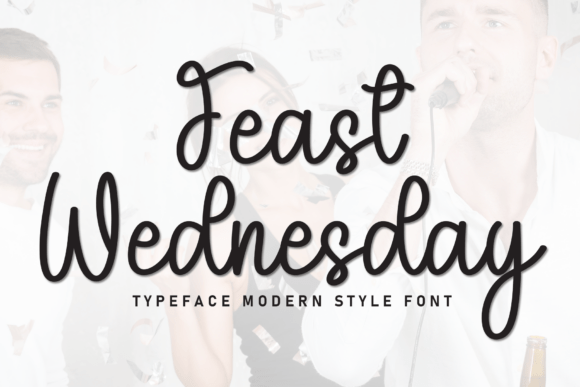 Feast Wednesday: A Premium Script Typeface for Web Design