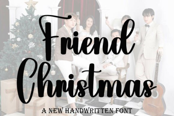 Friend Christmas Typeface Review for Elegant Branding