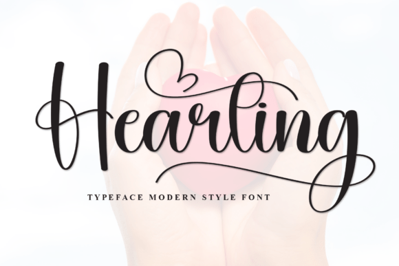 Hearting Script Font for Elegant Craft Designs