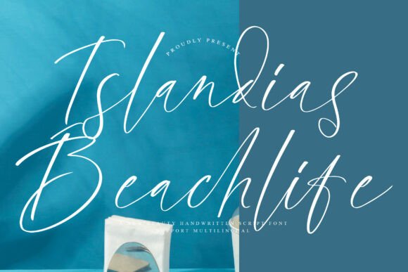Islandias Beachlife: A Typeface for Coastal Calm