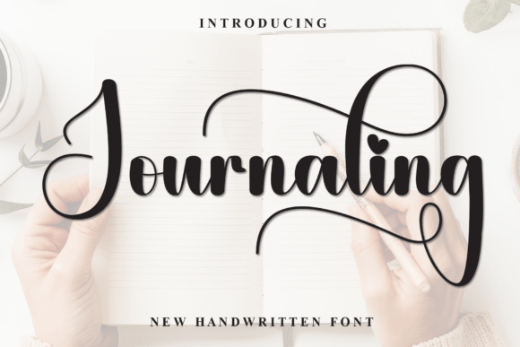 Journaling Font for Elegant Web Design