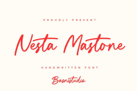 Nesta Mastone: A Premium Signature Font for Brands