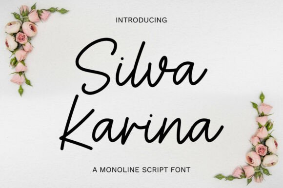 Silva Karina: A Graceful Script Font for Editorial Design