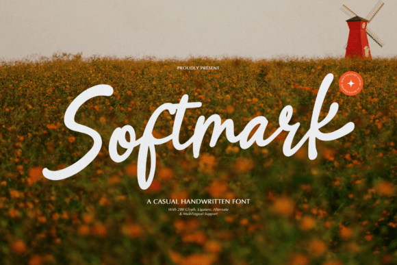 Softmark: The Casual Handwritten Font for Modern Campaigns