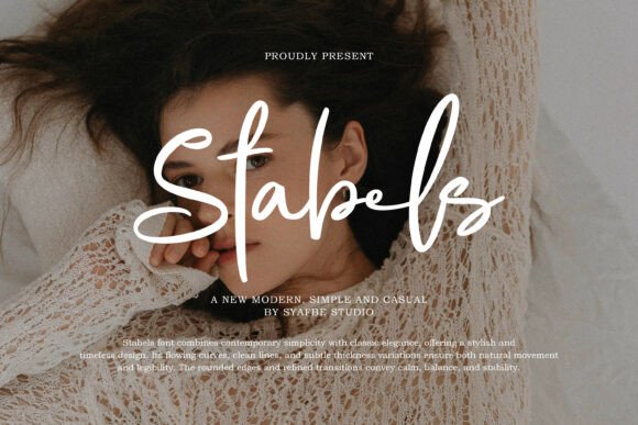 Stabels Font Review: A Modern Script for Elegant Branding