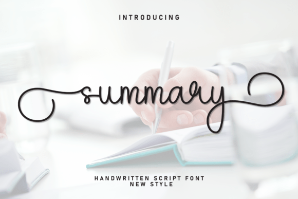 Summary: The Elegant Script Typeface for Modern Branding