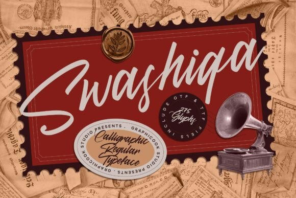 Swashiqa: A Vintage Script Font for Digital Elegance