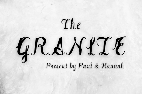 The Granite: Elevate Branding with Elegant Script Fonts