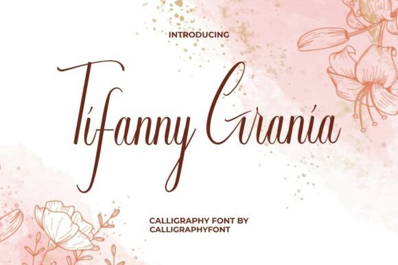 Tifanny Grania Font Review for Elegant Branding