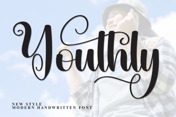 Youthly Script Font for Modern Campaign Design